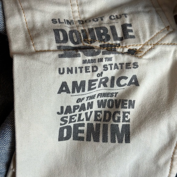 RRL Buttonfly Jeans Selvedge 30x32 Made in USA - Picture 5 of 12